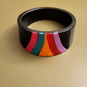 Retro wood bangle braclet